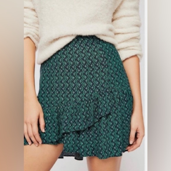 Free People Ruffle Mini - Picture 1 of 6
